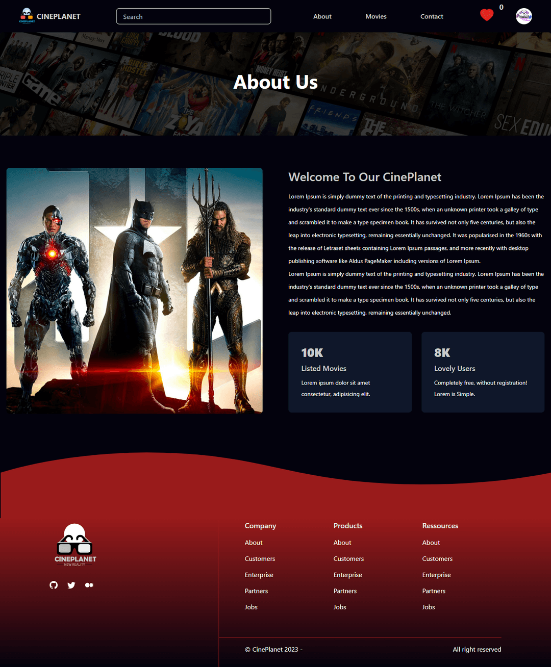Video Streaming Web Application