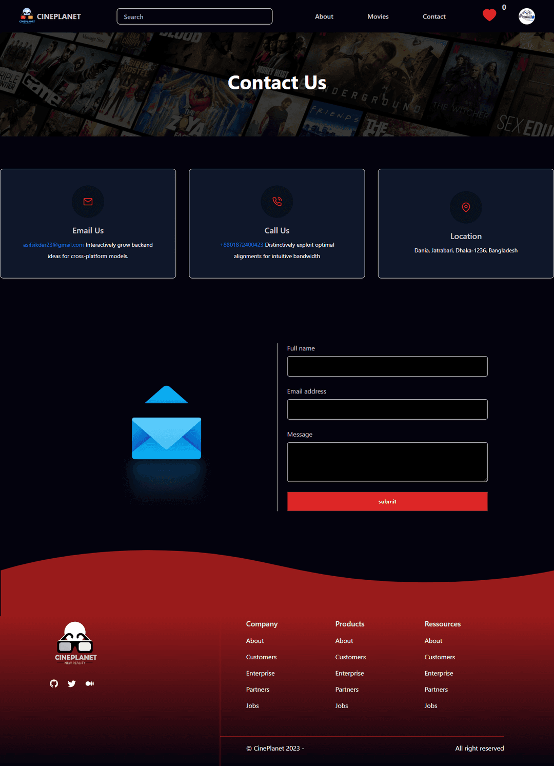Video Streaming Web Application