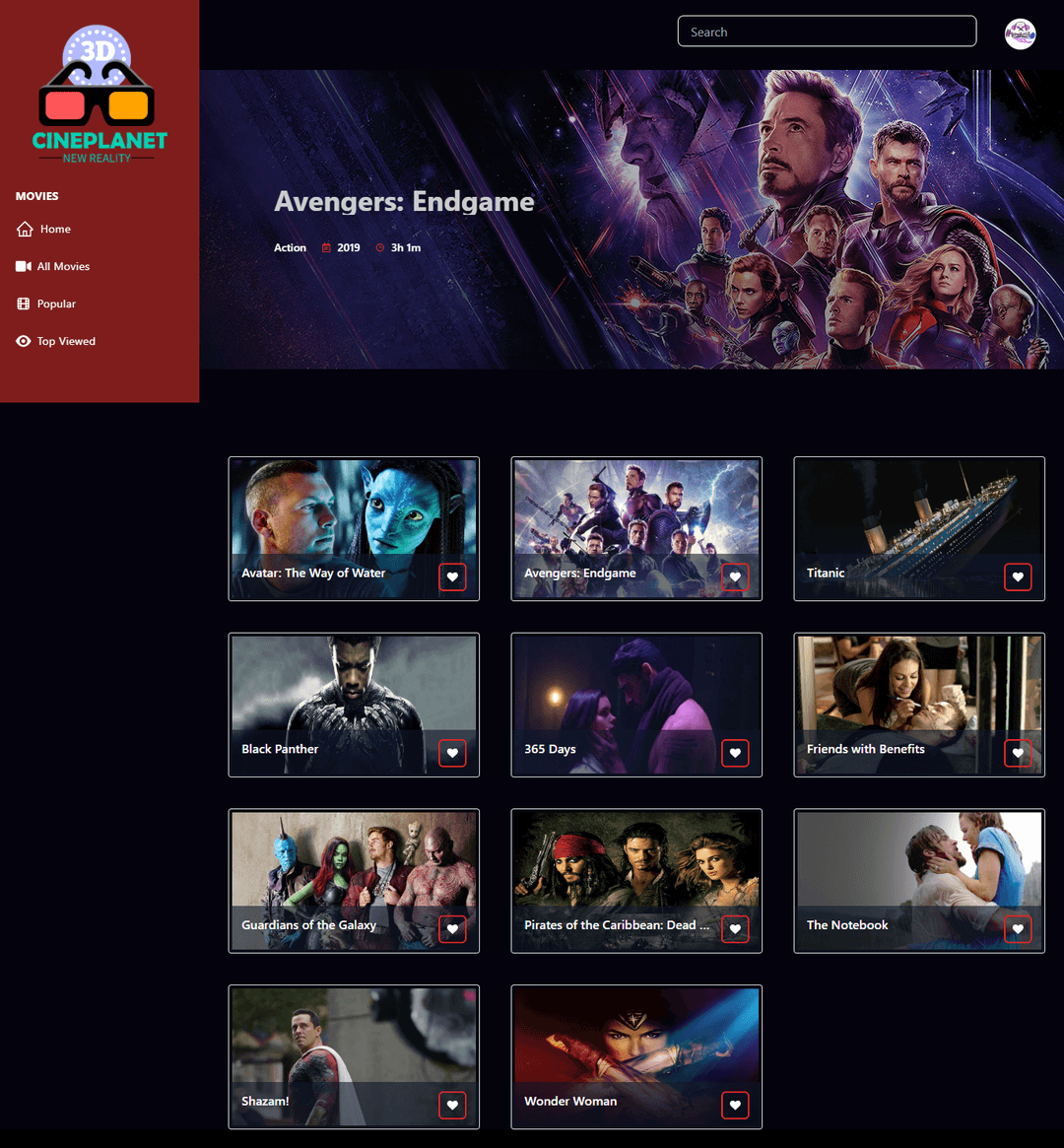 Video Streaming Web Application